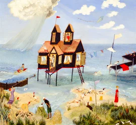 Se bak deg, Lord Byron, 2004 (akryl)