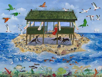 Syvende himmel, 2013 (akryl)