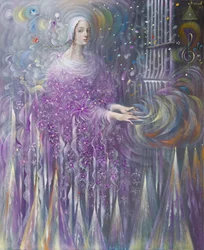 Poiesis-III: Religion, 2015 (olje på belgisk lin)