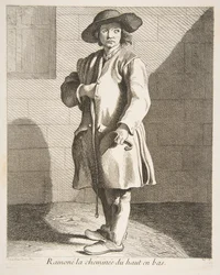 Skorsteinsfeier, 1737.