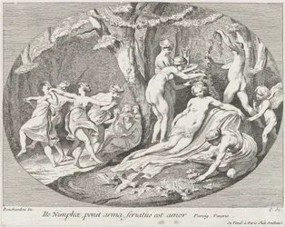 Gå Nymfer, som legger ned våpnene, Kjærlighet hviler!, 1730-60.