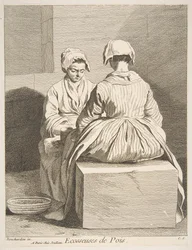 Pea Shellers, 1737.