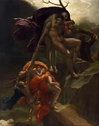 En flomscene, ca. 1806