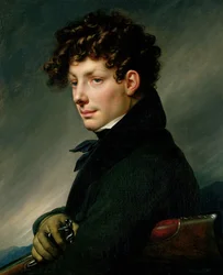 Portrett av en ung mann som jeger, 1811