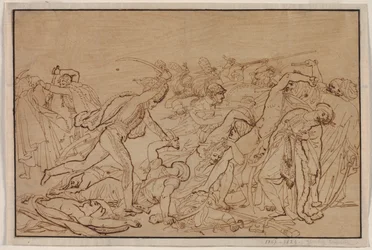 Studie for The Revolt of Cairo