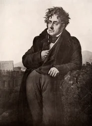 Francois-Rene, vicomte de Chateaubriand, fransk forfatter og diplomat, tidlig på 1800-tallet.