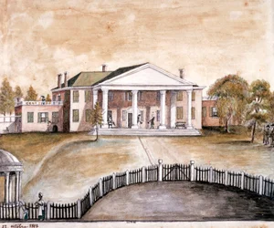 President James Madisons hus i Montpelier, Virginia