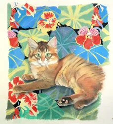 Sootsy og Dufy Stoff
