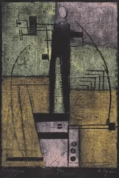 Obelisk (farget tresnitt)