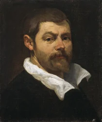 Carracci - Portrett av en mann, 1590-tallet, NGI.673