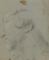 Carracci - r Katarinas hode, RCIN 902115