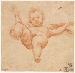 Flyvende Amor, ca. 1602.