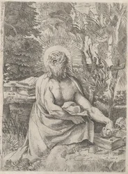 Saint Jerome in the Wilderness, ca. 1591.