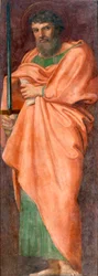 Saint Paul - Maleri av Annibale Carracci (Annibal Carrache