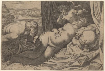 Venus og en Satyr