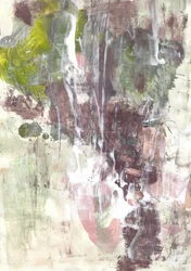 Flytende, jordnær abstrakt kunst