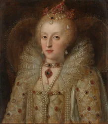 Portrett av Elizabeth I, dronning av England, 1550-99