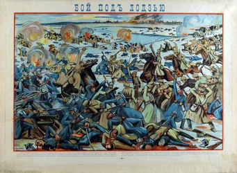 Slaget ved Lodz mellom den tyske hæren og den russiske hæren (1914) - Slaget ved Lodz av Anonymous