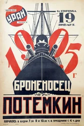 Filmplakat The Battleship Potemkin av Anonymous