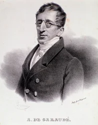 Portrett av Alexis de Garaude (1779-1852), fransk komponist. 1800-tallet.