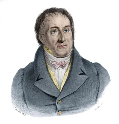 Portrett av Francois-Antoine (Francois Antoine) Jecker (1765-1834), fransk ingeniør i "Portretter og historie om nyttige menn: menn og kvinner i alle land og av alle forhold, som skaffet seg rettigheter til anerkjennelse av menn" publisert og forplantet