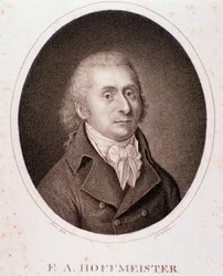 Portrett av Franz Anton Hoffmeister (gravering)
