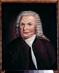 Portrett av Jean Sebastien Bach (Johann Sebastian Bach