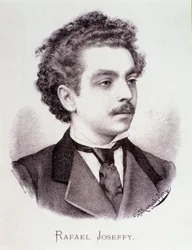 Portrett av Rafael Joseffy (gravering)