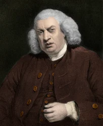 Portrett av Samuel Johnson (1709-1784), engelsk forfatter - Samuel Johnson