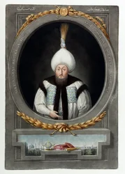 Portrett av Sultan Mustafa III (1717-1774) (Mustafa, Moustapha) av Anonymous