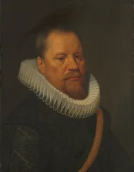 Portrett av en mann, ca. 1615–1620 (olje på panel)