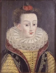Portrett av en dame med ruff, sent på 1500-tallet (panel)