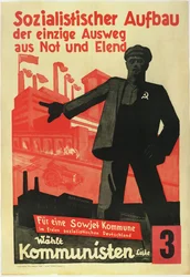 Sosialistisk oppbygging, den eneste veien ut av fattigdom og motgang. For en sovjetkommune i et fritt sosialistisk Tyskland! - Anonym