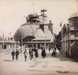 Universal Exposition of 1900 - Exposition Universelle de 1900 i Paris: Le Pavillon du Creusot - privat samling