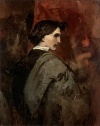 Selvportrett, c1854-c1858