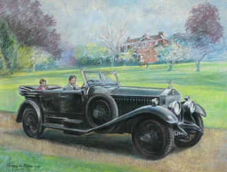1927 Rolls Royce eid av Mr HV Durose, Warwickshire