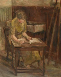 Jente leser (II)