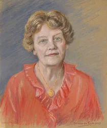 Mrs Doris Page, 2003 (pastell)