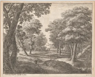 En vei gjennom skogen, 1600-tallet.