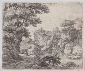 Kuppelen og fossen, 1600-tallet.