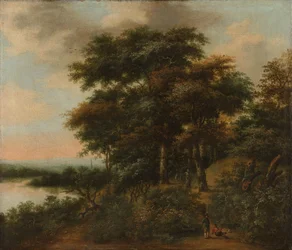 Skogkledd landskap