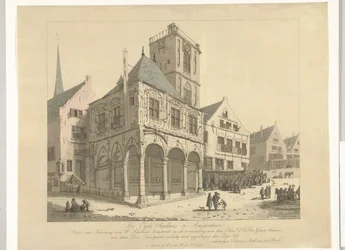 Det gamle rådhuset i Amsterdam, 1641 Det gamle rådhuset i Amsterdam (tittel på objekt)