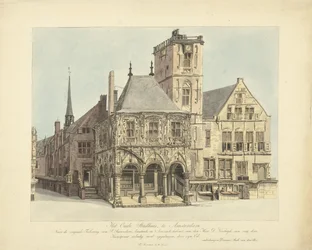 Det gamle rådhuset i Amsterdam, 1641