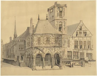 Det gamle rådhuset i Amsterdam, 1641