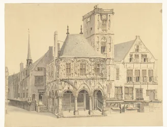 Det gamle rådhuset i Amsterdam, 1641