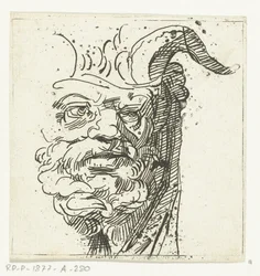 Hodet til en satyr