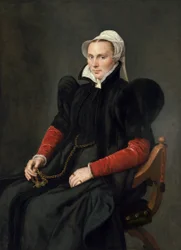 Portrett av en sittende kvinne