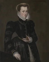 Portrett av en hoffdame, 1560-70