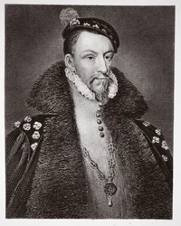 Thomas Radclyffe, jarl av Sussex, gravert av H. Robinson