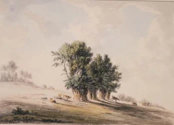 Landskap (akvarell)